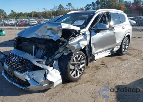 2022 Hyundai Santa Fe Calligraphy z USA, uszkodzony, nr VIN 5NMS54AL3NH394403